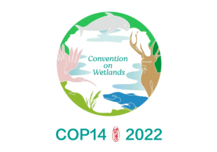 COP14大會(huì)標(biāo)志公布，以中國(guó)傳統(tǒng)玉璧為造型，內(nèi)嵌四種瀕危動(dòng)物